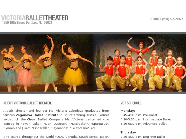 www.victoriaballettheater.com