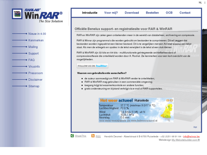 www.winrar.be