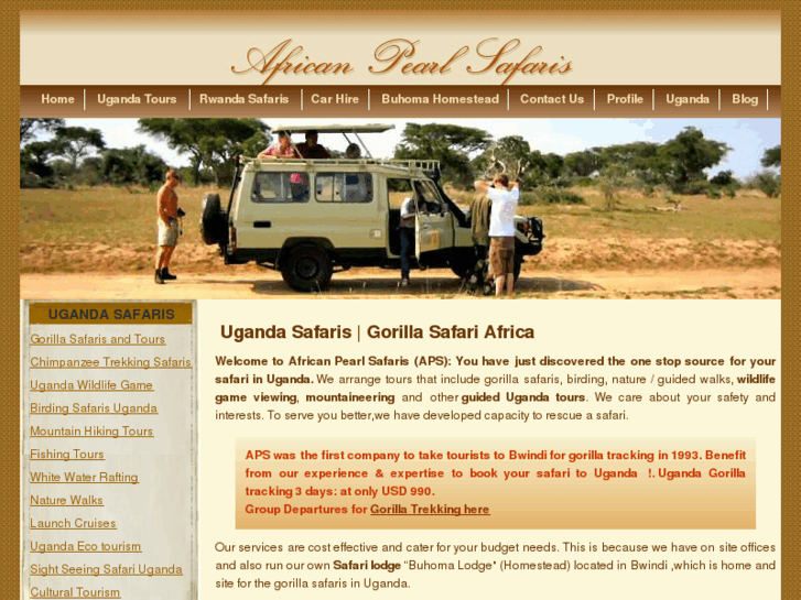 www.africanpearlsafaris.com