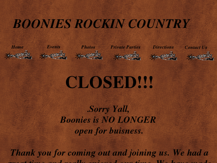 www.booniesrockincountry.com