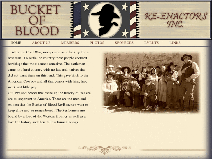 www.bucketofbloodreenactors.com