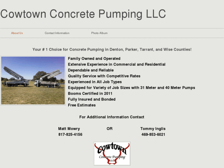 www.cowtownconcretepumpingllc.com