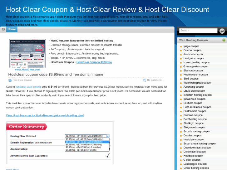 www.hostclearcoupons.org