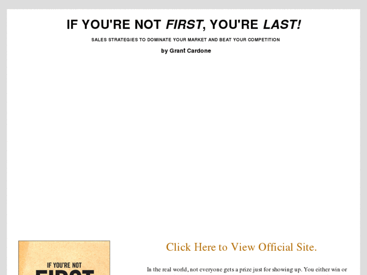 www.ifyourenotfirstyourelast.com