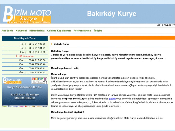 www.kuryebakirkoy.com