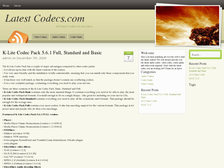www.latestcodecs.com