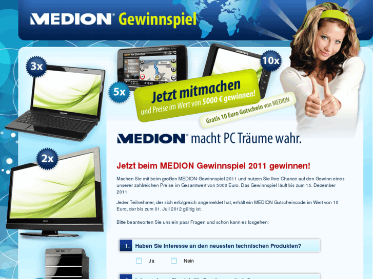 www.medion-gewinnspiel.de