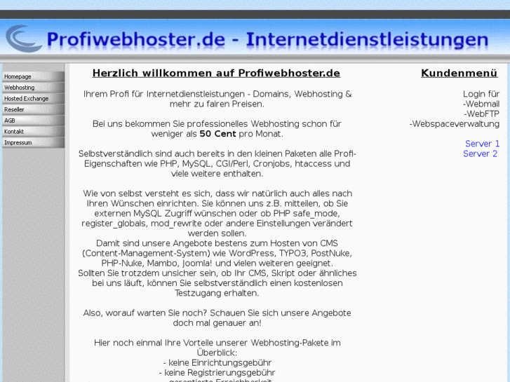 www.profiwebhoster.de