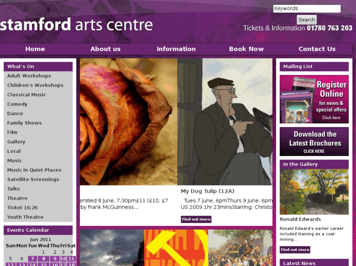 www.stamfordartscentre.com