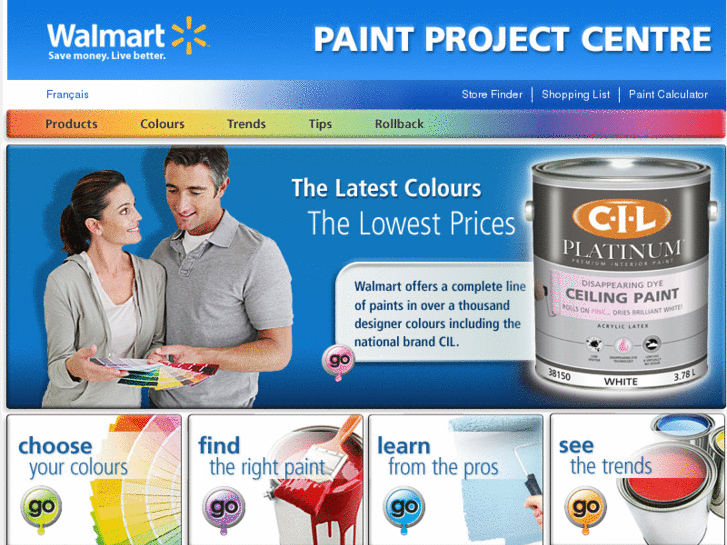 www.walmartpaintprojectcentre.ca