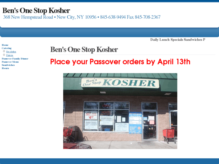 www.bensonestopkosher.com