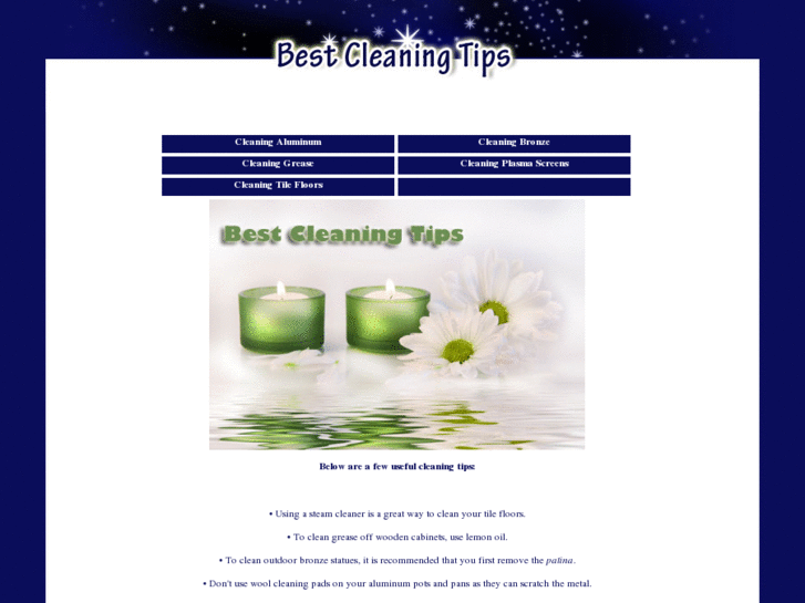 www.bestcleaningtips.info