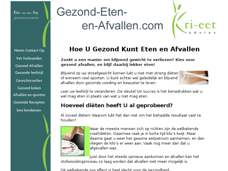 www.gezond-eten-en-afvallen.com