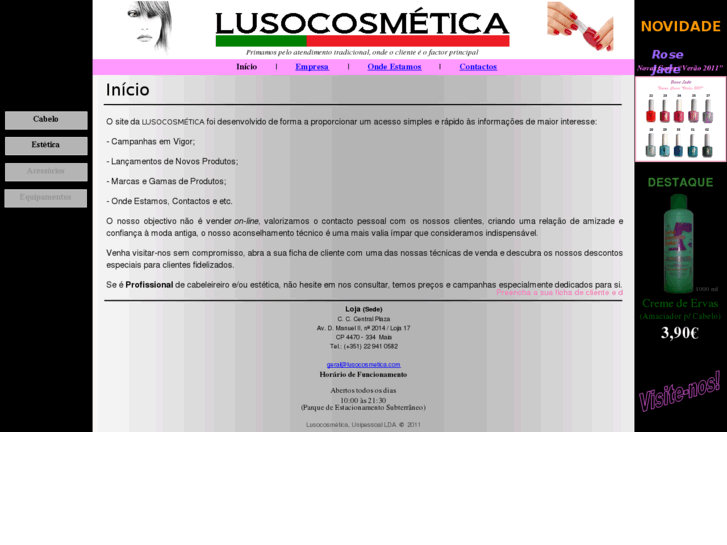 www.lusocosmetica.com