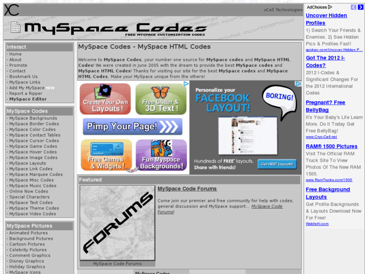 www.myspace-codes.com
