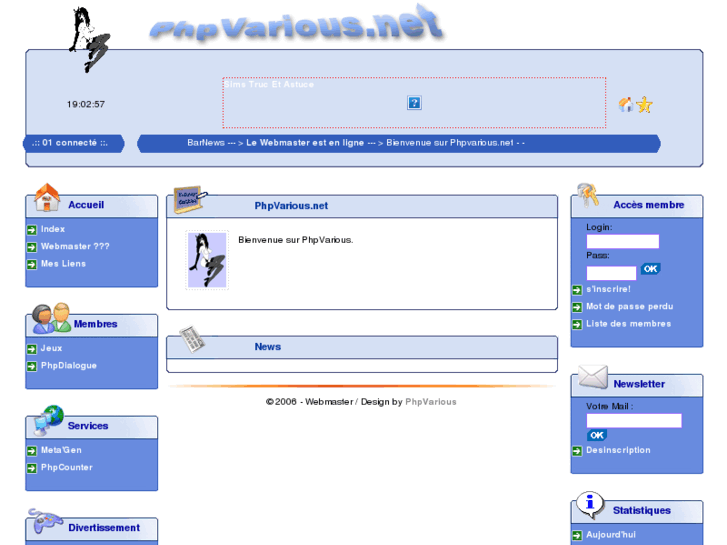 www.phpvarious.net