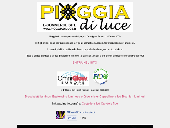 www.pioggiadiluce.com