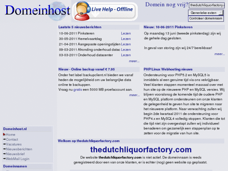 www.thedutchliquorfactory.com