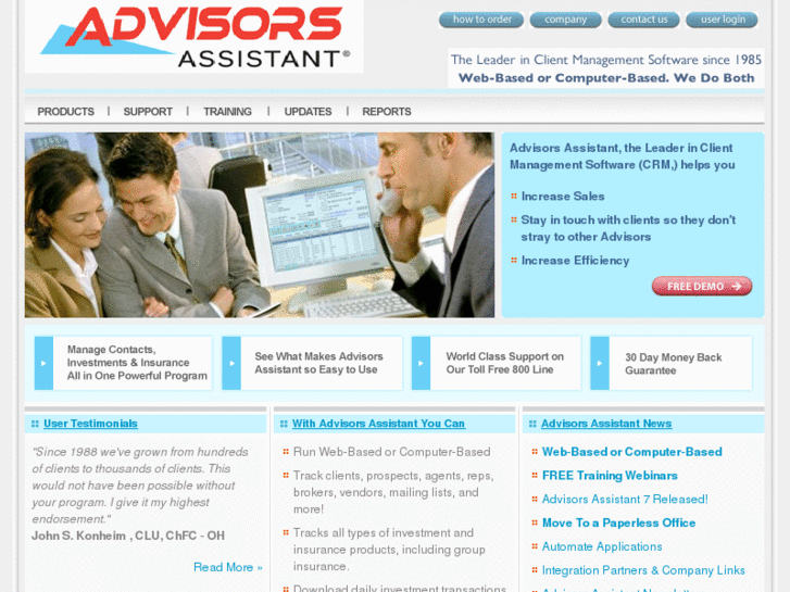 www.advisorsassistant.com