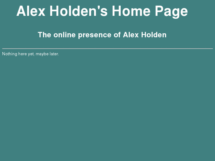 www.alexholden.co.uk