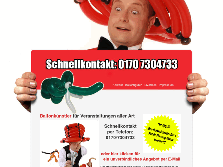 www.ballonkuenstler.biz