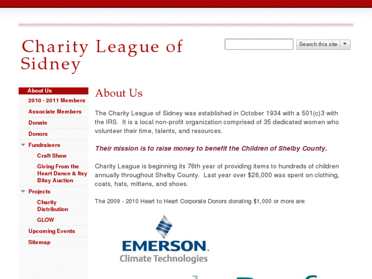 www.charityleaguesidney.com