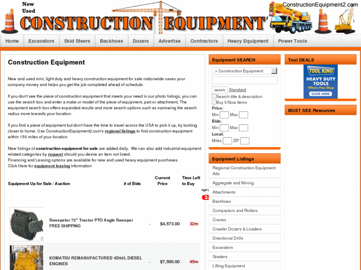 www.constructionequipment2.com