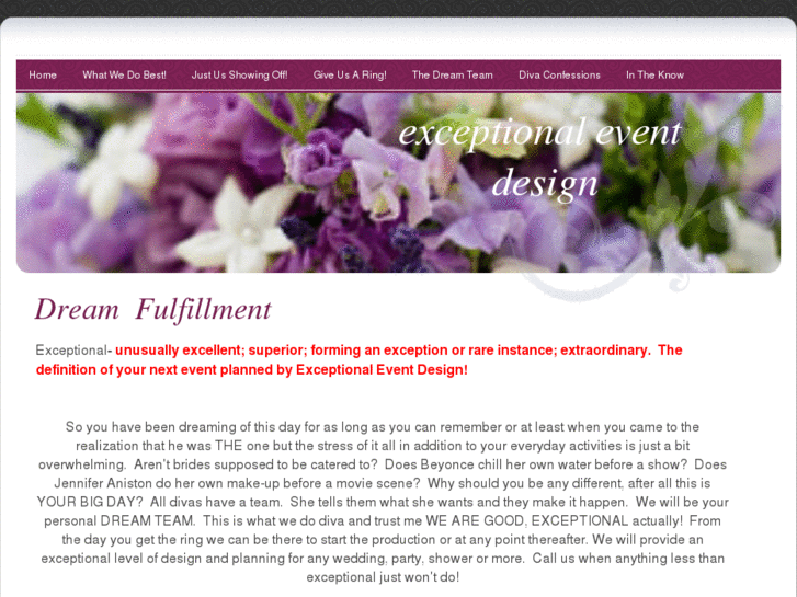 www.exceptionaleventdesign.com