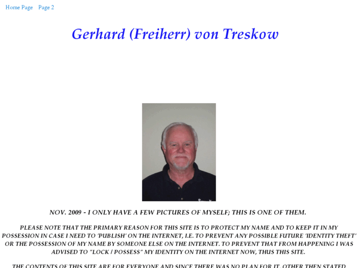 www.gerhardvontreskow.com