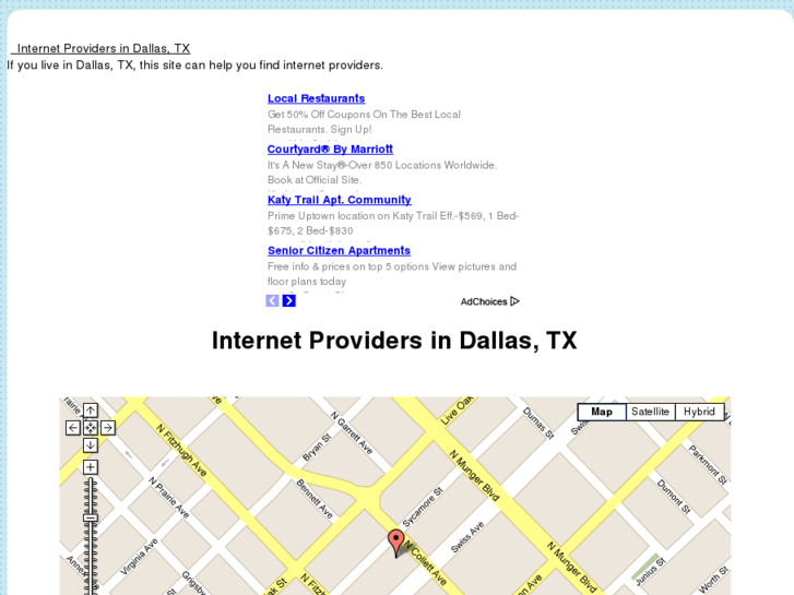 www.internetprovidersindallastx.com