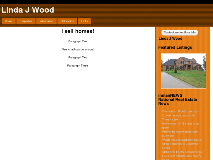 www.lindawoodhomes.com