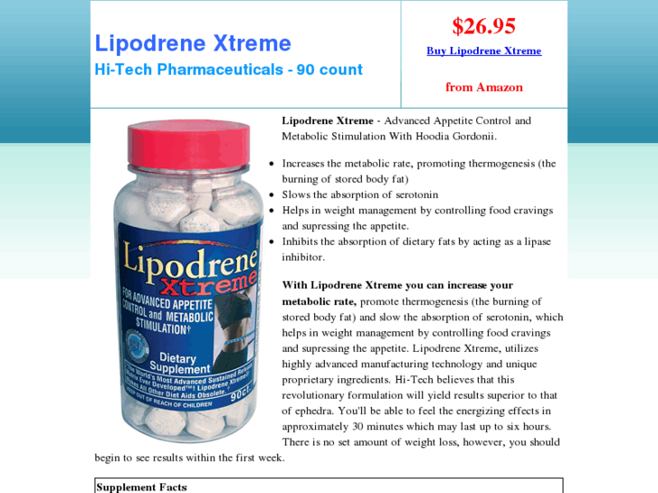 www.lipodrenextreme.com