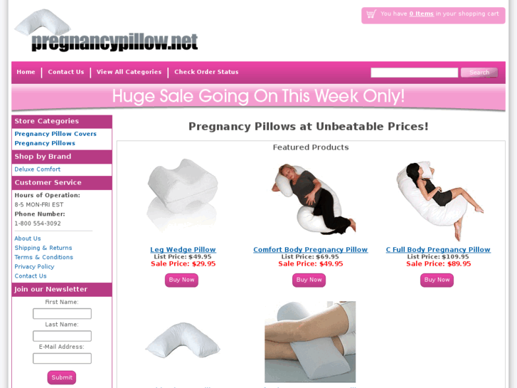 www.pregnancypillow.net