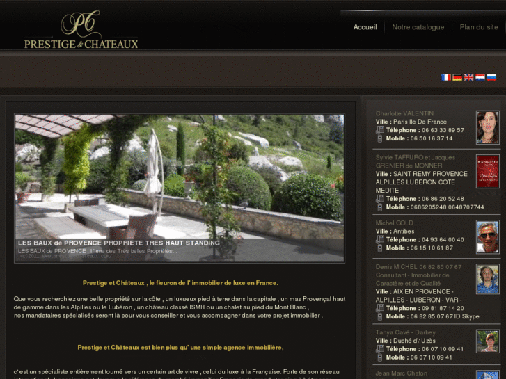 www.prestigechateaux.com