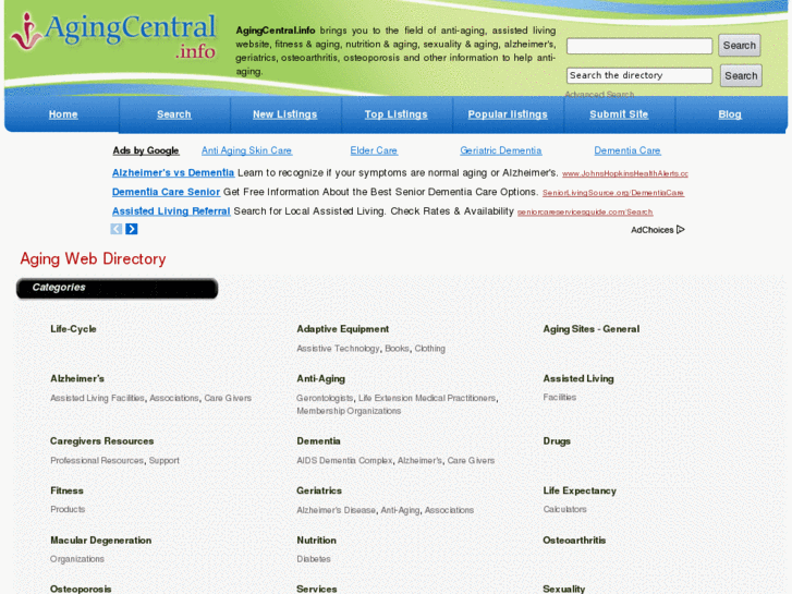 www.agingcentral.info