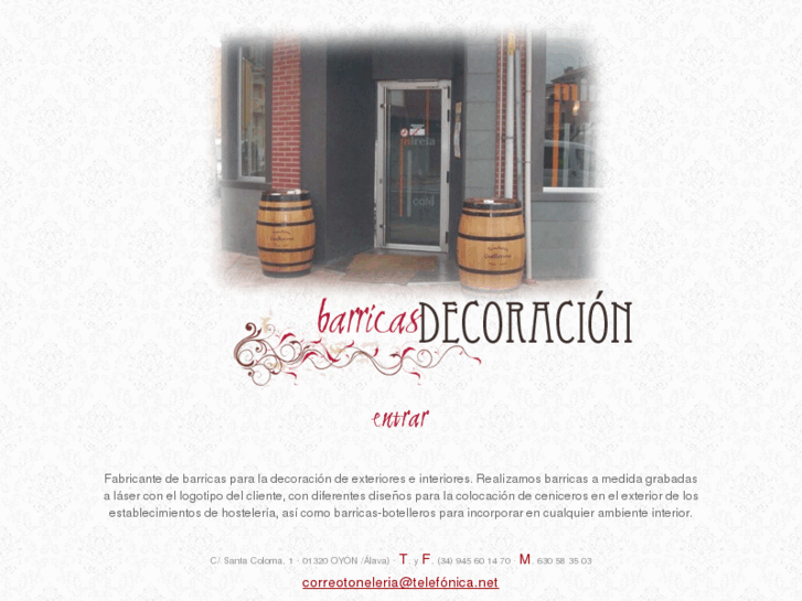 www.barricasdecoracion.com