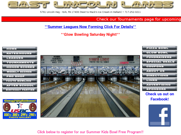 www.eastlincolnlanes.com