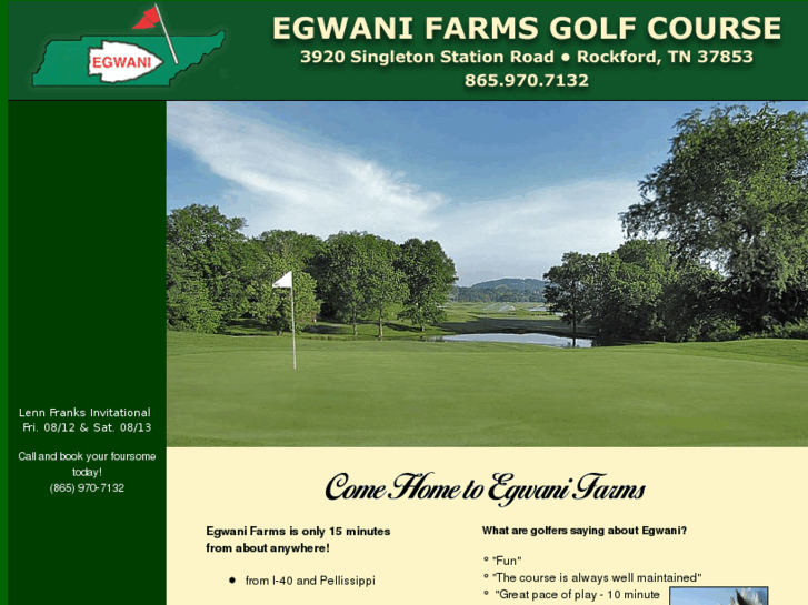 www.egwanifarmsgolf.com