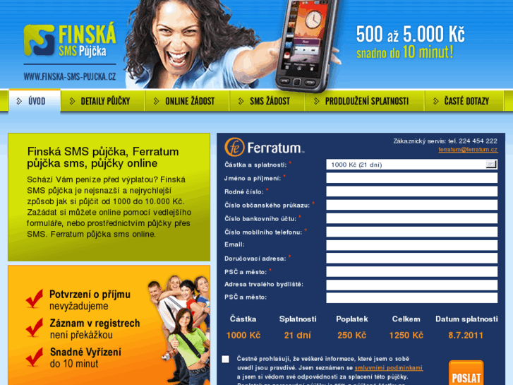 www.finska-sms-pujcka.cz