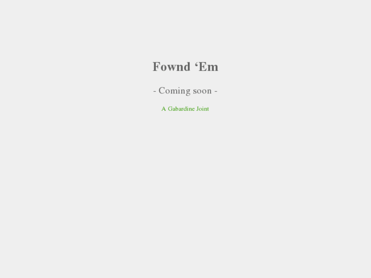 www.fowndem.com