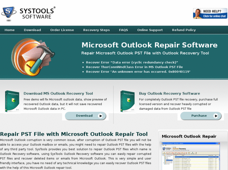 www.microsoftoutlookrepair.net