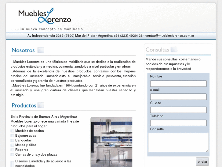 www.muebleslorenzo.com