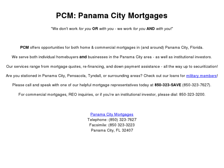 www.panamacitymortgages.com