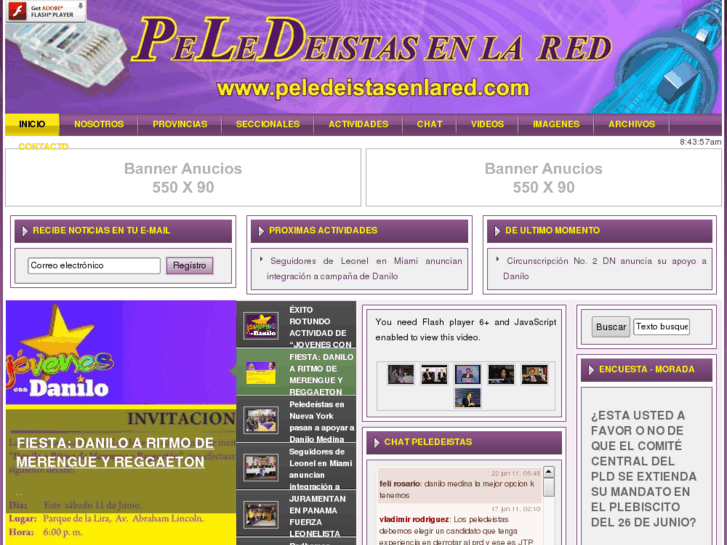 www.peledeistasenlared.com