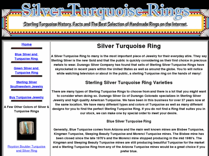 www.silverturquoisering.com