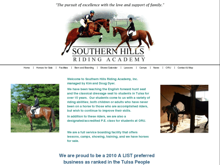 www.southernhillsridingacademy.com