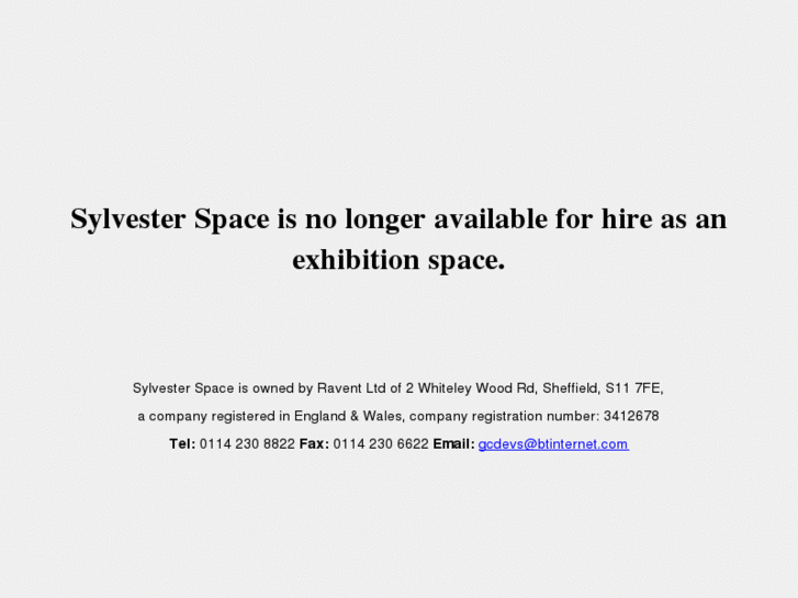 www.sylvesterspace.com