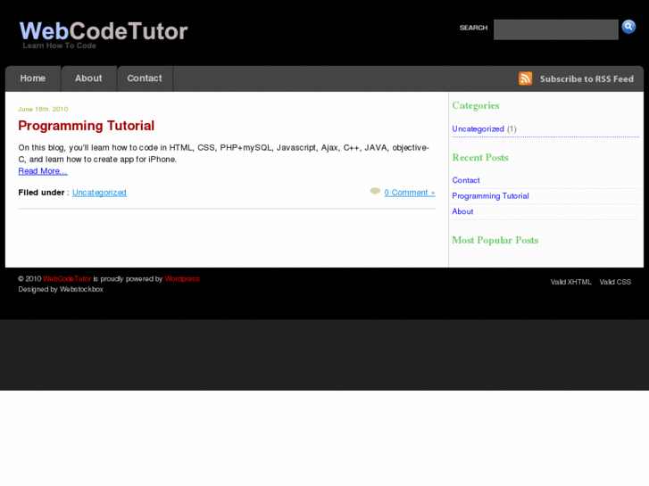 www.webcodetutor.com