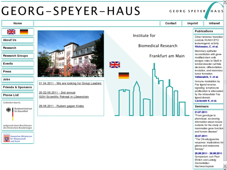 www.georg-speyer-haus.de