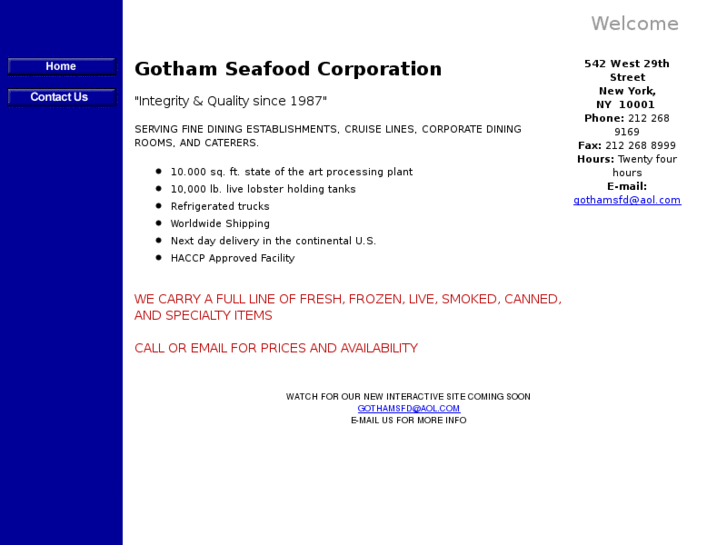 www.gothamseafood.com